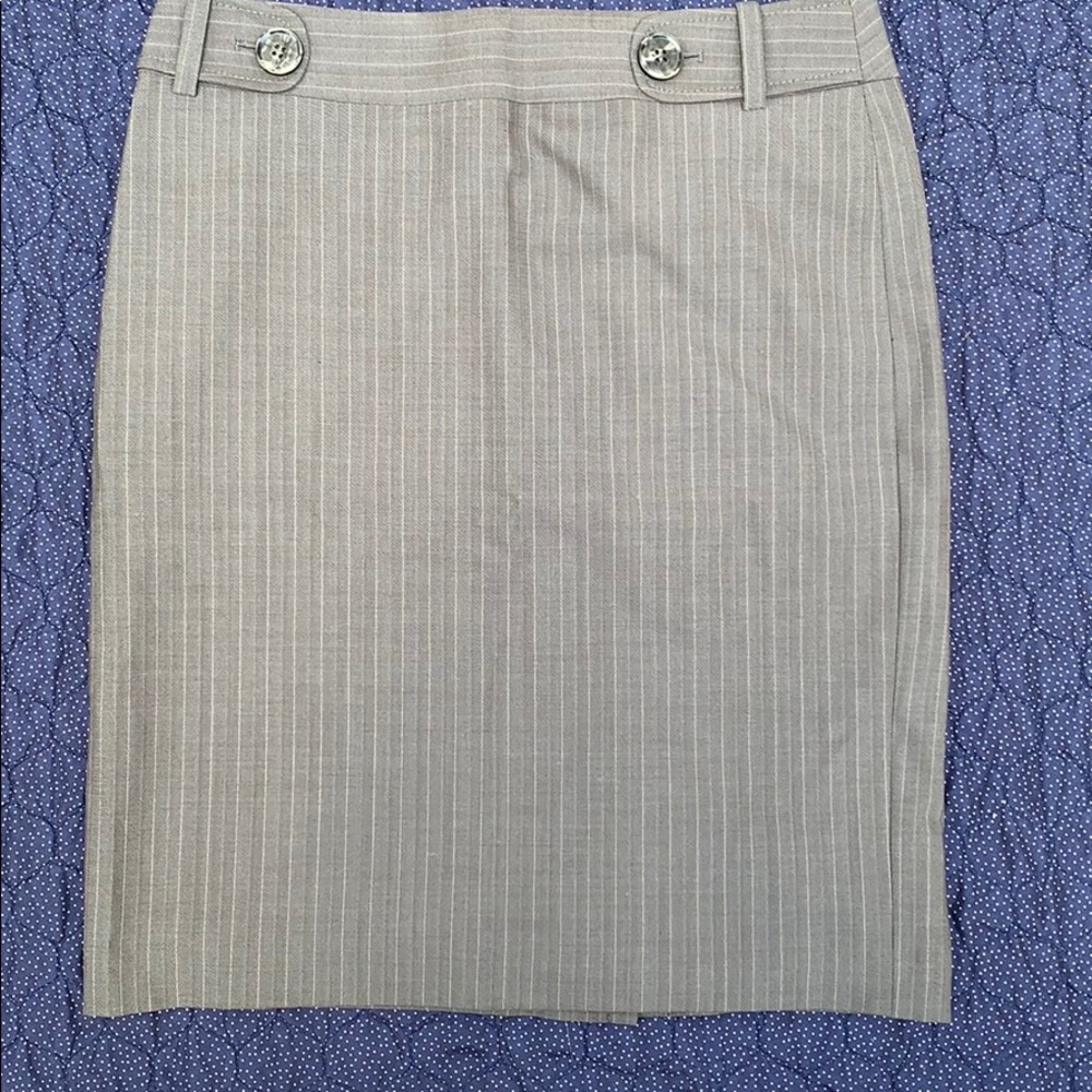 The Limited pinstripe Skirt